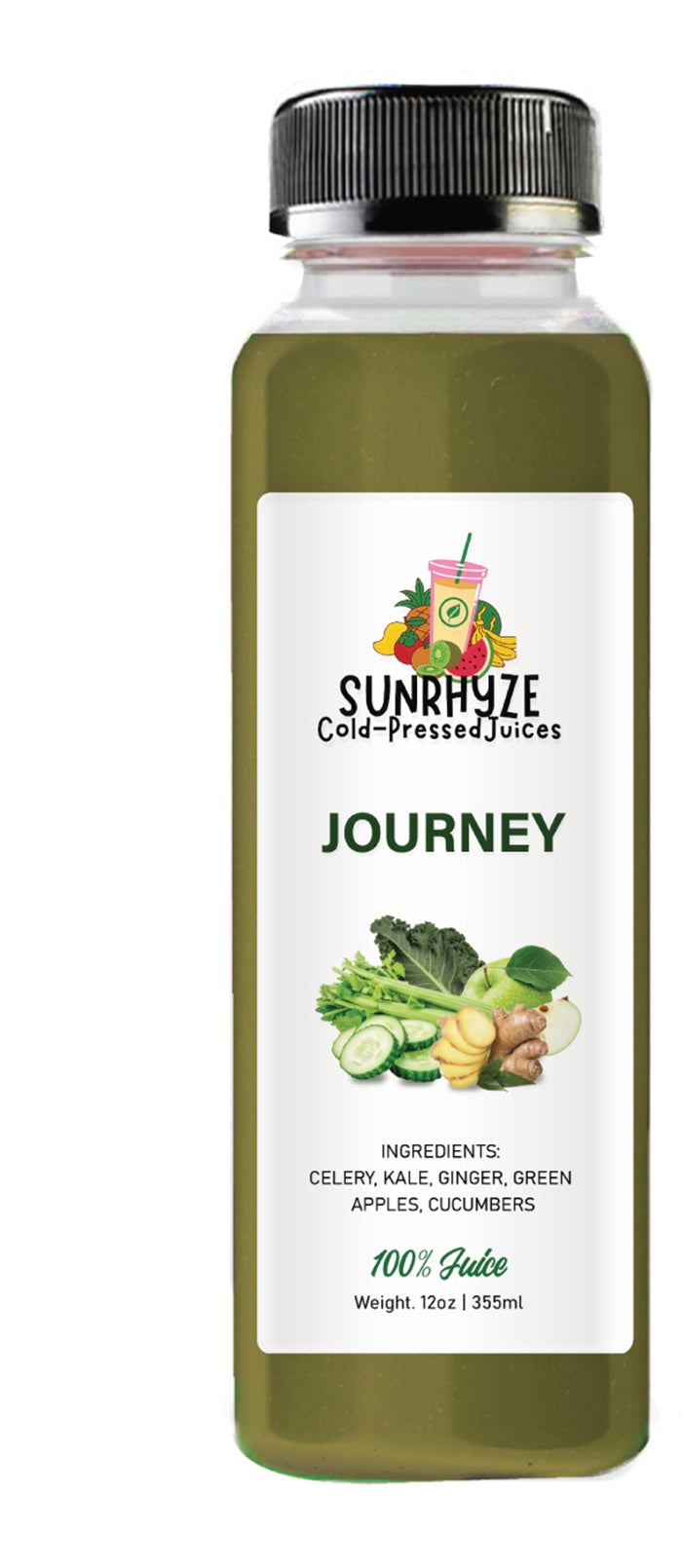 SunRhyze Cold-Pressed  Juices “Journey”