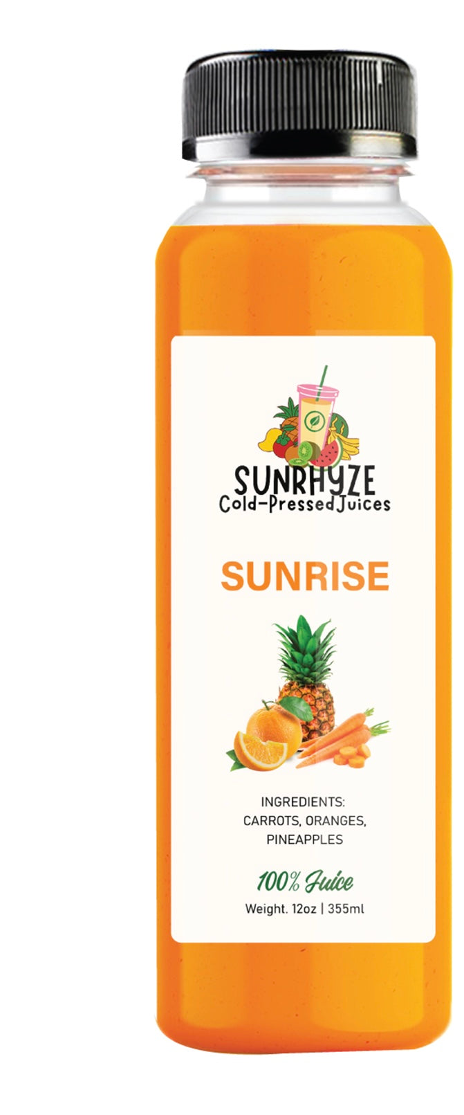 SUNRHYZE Cold-Pressed Juices “Sunrise”